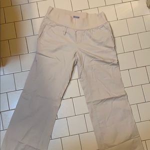 Gap maternity khakis